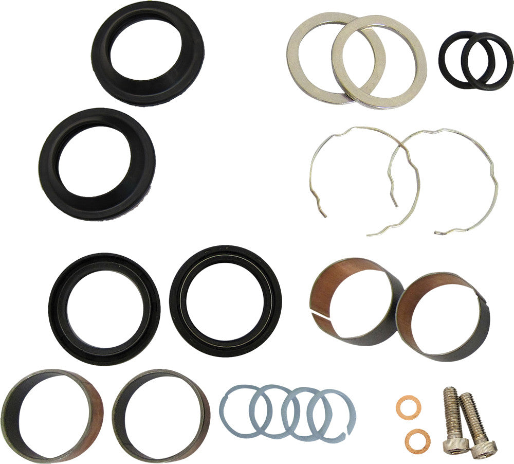 Harley‑Davidson 39mm Fork Leg Rebuild Kit – Bearings, Seals & Hardware – Fits FXD 1991‑2005, FXR 1987‑1994, XL 1988‑2014 – Made in Taiwan – Replaces V‑Twin 24‑1028 / Drag 0403‑0146