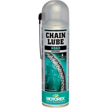 Motorex Chain Lube Road Strong 500ml White Wear‑Reducing Chain Lubricant