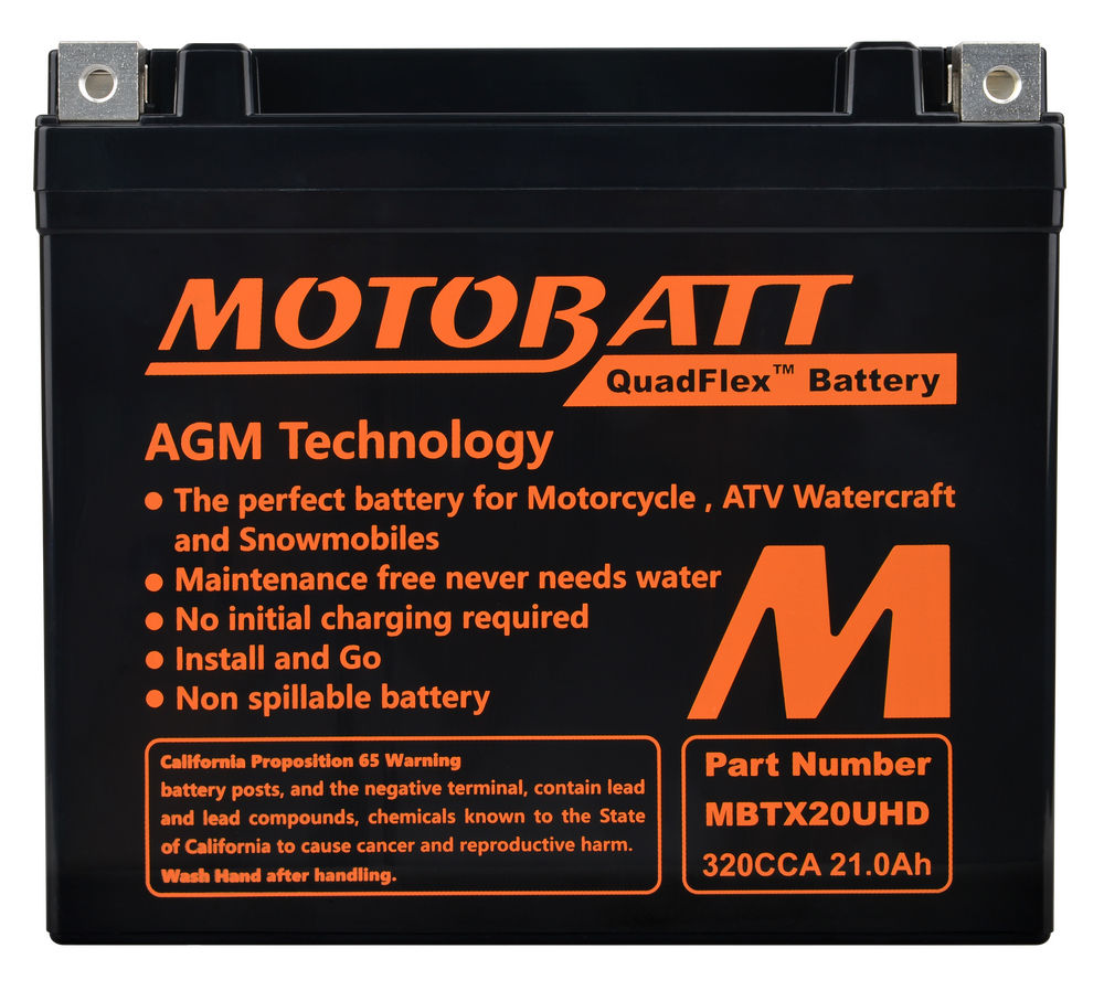 MOTOBATT BATTERY MBTX20U(HD) SEALED FACTORY ACTIVATED Replaces # 12N16-3A 12N16-3B 12N16-4A 12N16-4B YB16A YB16A2 YB16L-A YB16L-A2 YB16-B YB16-B2 YB16LB2 SYB16L-B YB16-B-CX YB16C-B YB16CL-B YB16HL-A-CX YB16L-B