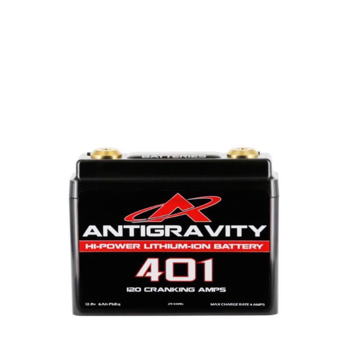 Antigravity AG‑401 Small Case Lithium Battery | Ultra‑Lightweight Race Battery | 120 CCA | Universal Fit