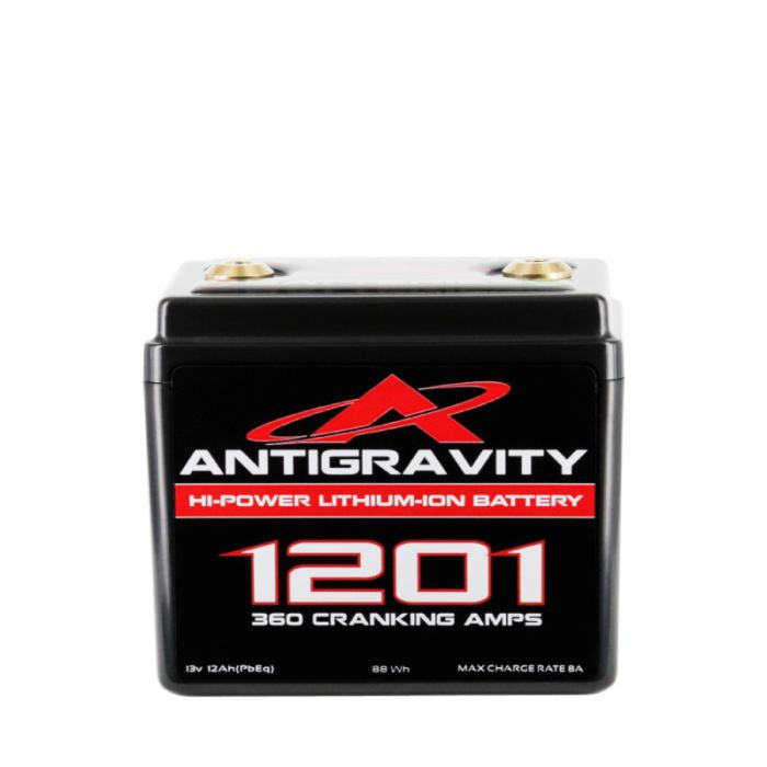 Antigravity AG‑1201 Small Case Lithium Battery | High‑Power 12‑Cell | 360 CCA | Universal Fit