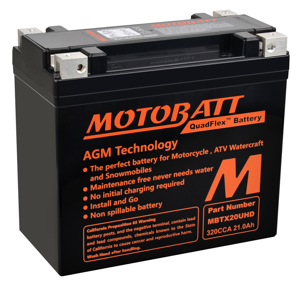 MOTOBATT BATTERY MBTX20U(HD) SEALED FACTORY ACTIVATED Replaces # 12N16-3A 12N16-3B 12N16-4A 12N16-4B YB16A YB16A2 YB16L-A YB16L-A2 YB16-B YB16-B2 YB16LB2 SYB16L-B YB16-B-CX YB16C-B YB16CL-B YB16HL-A-CX YB16L-B