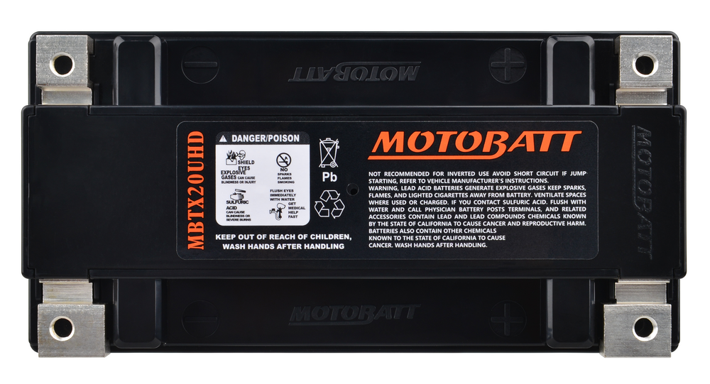 MOTOBATT BATTERY MBTX20U(HD) SEALED FACTORY ACTIVATED Replaces # 12N16-3A 12N16-3B 12N16-4A 12N16-4B YB16A YB16A2 YB16L-A YB16L-A2 YB16-B YB16-B2 YB16LB2 SYB16L-B YB16-B-CX YB16C-B YB16CL-B YB16HL-A-CX YB16L-B