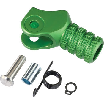 Moose Offroad by Hammerhead green knurled shift tip 10 mm replacement for CNC shift levers