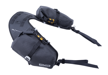 Giant Loop MoJavi Saddlebag – 12L Rackless ADV / Dual‑Sport Saddlebag (Black or Grey)