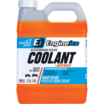 ENGINE ICE 3705-0034 12556 Hi-Performance Powersports Coolant Premixed Coolant - SXS/ATV/UTV - 64 US fl oz.