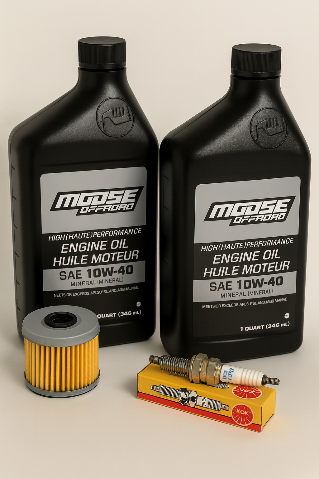 Honda TRX400EX Sportrax 99-14 Oil Change Filter Tune Up Kit NGK Spark Plug 400X Service Maintenance