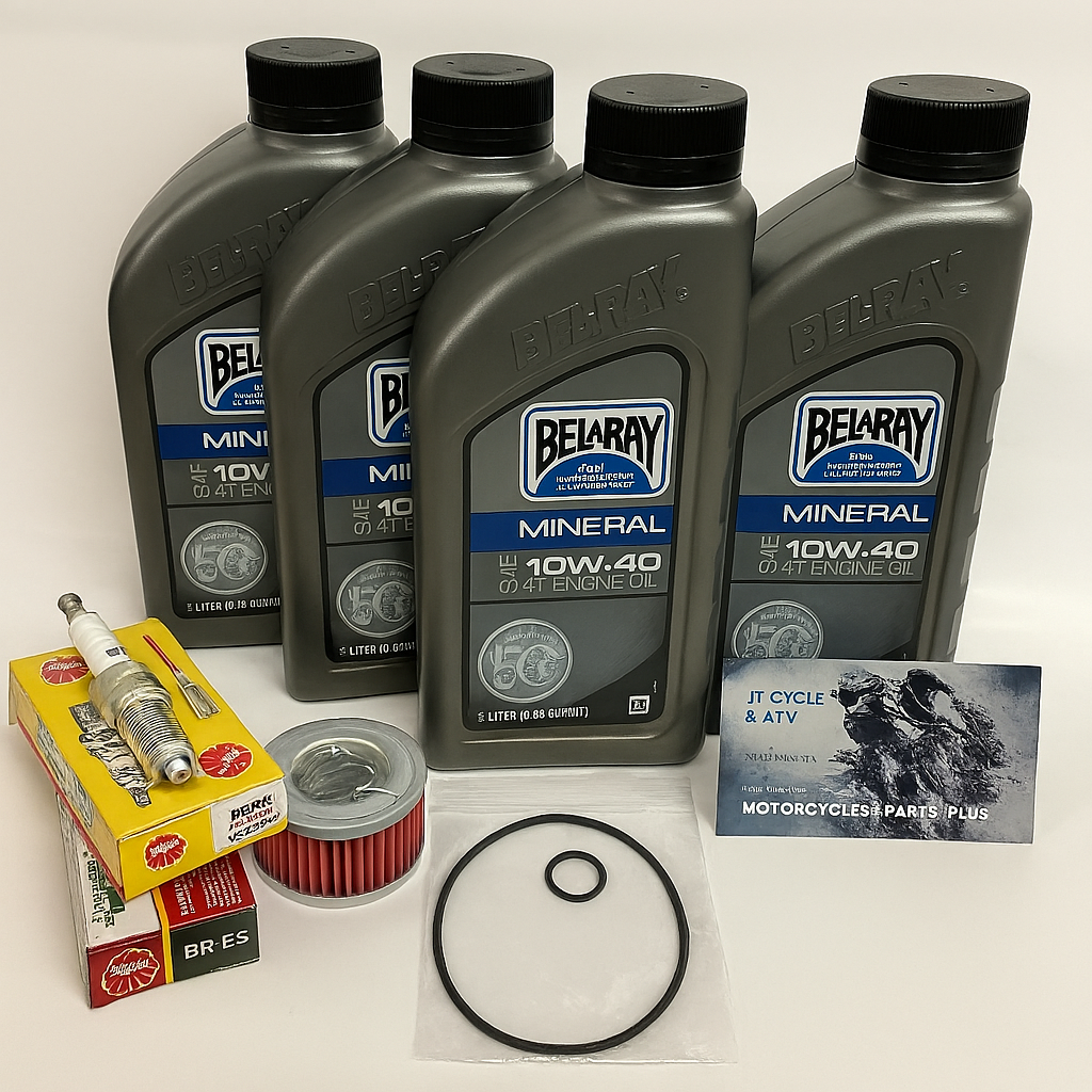 Kawasaki KZ1000 81-05 Oil Change NGK Tune Up Kit Oil Made in USA Service Maintenance