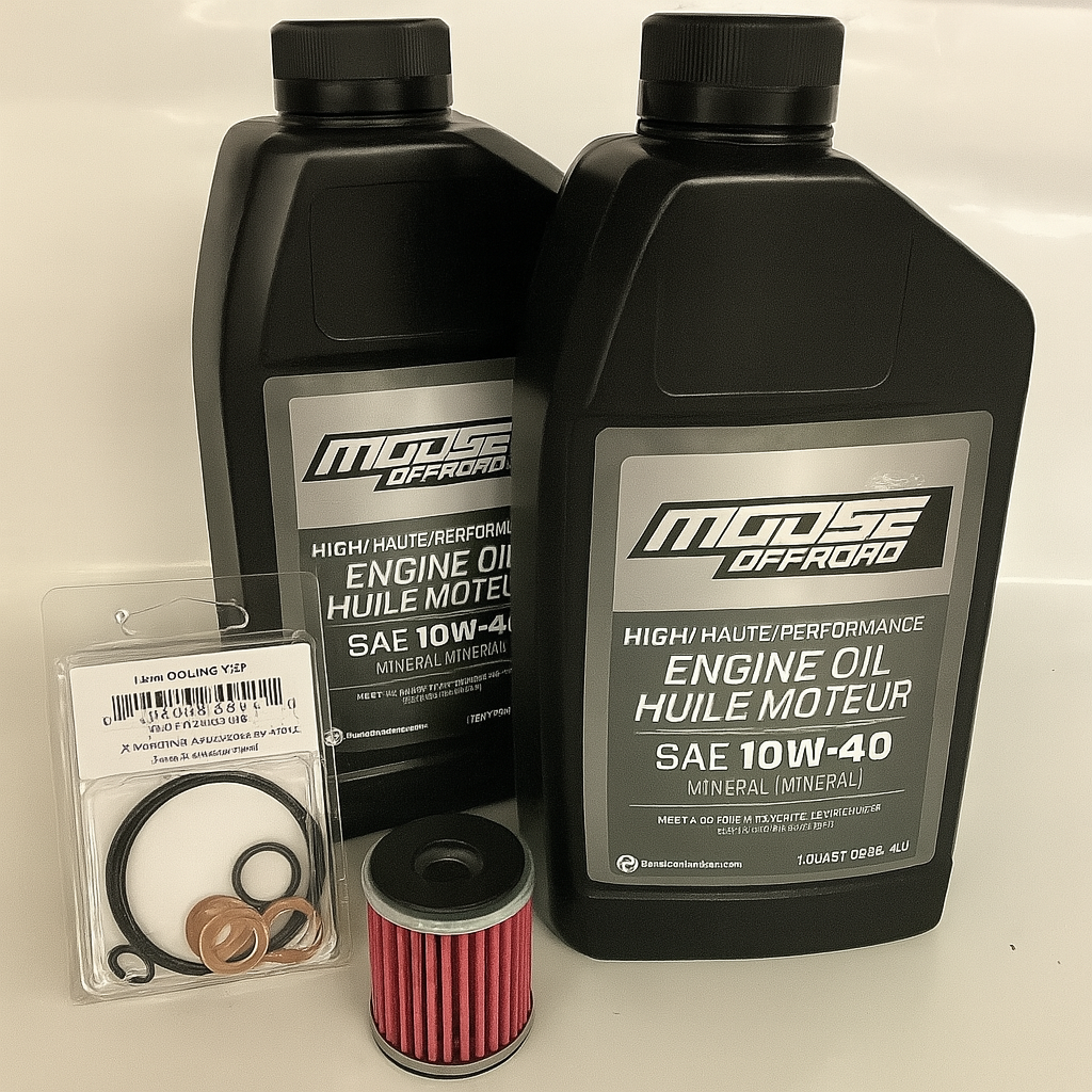 Yamaha YZ250F YZ450F WR250F WR450F Oil Change Filter Kit with Gaskets Service Maintenance