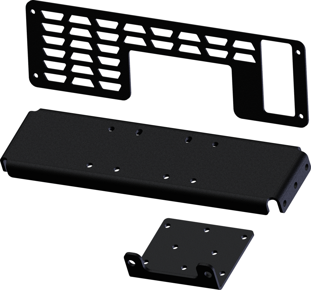 KFI 100563K (M7) Winch Mount for 2005-2008 Polaris 700 Ranger Full-Size 4x4