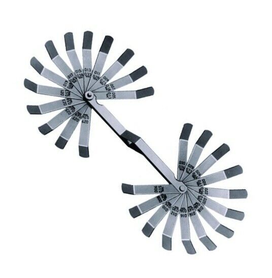 Lang Offset Master Feeler Ignition Gauge 26 Leaf Blades .005 to .030 MADE IN THE USA