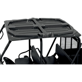 MOOSE OFFROAD 0521-0880 UTV Roof Two-Piece 2 Kawasaki KAF620 Mule 3010 4x4 KAF620 Mule 4010 Trans 4x4 Polaris Ranger Crew 700
