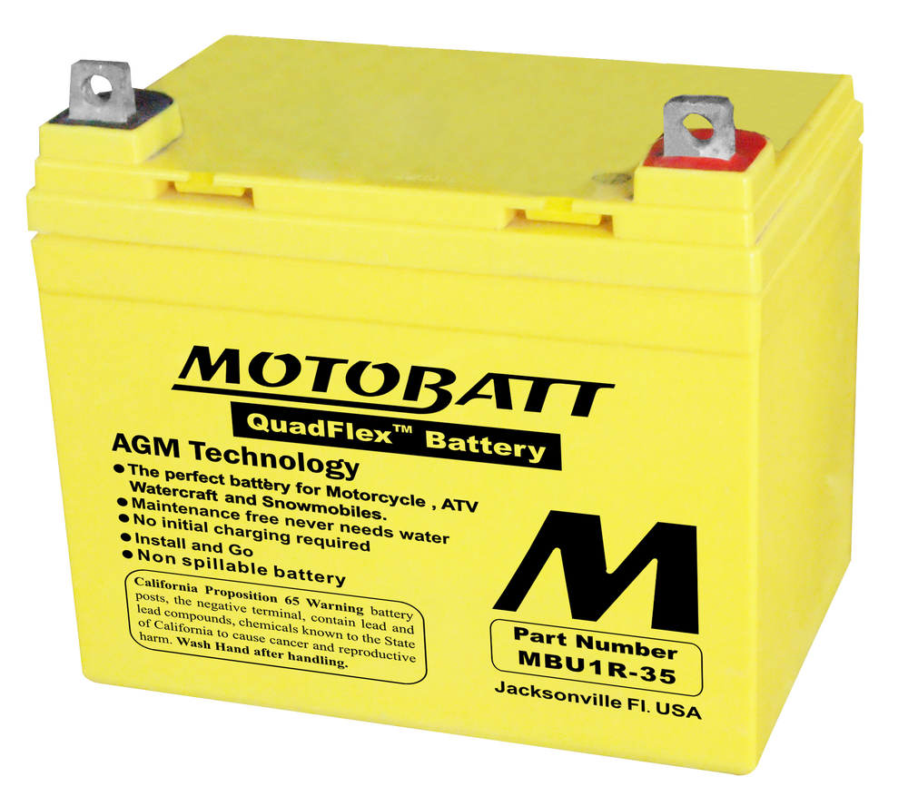 MOTOBATT BATTERY MBU135 SEALED FACTORY ACTIVATED