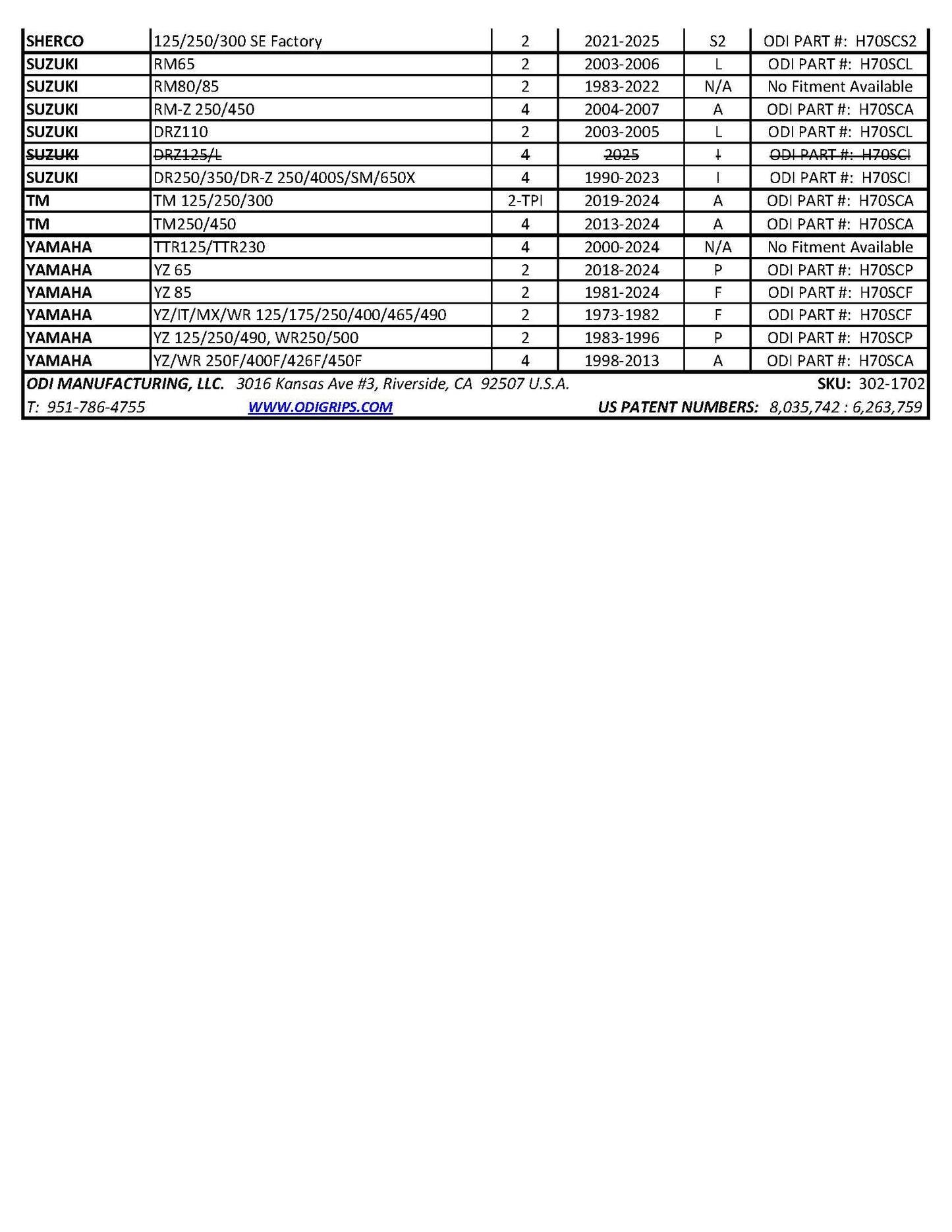 ODI MX V2 ROGUE Lock-On Locking Grips (2 & 4-Stroke) Motocross MX Dirtbike Choose Color