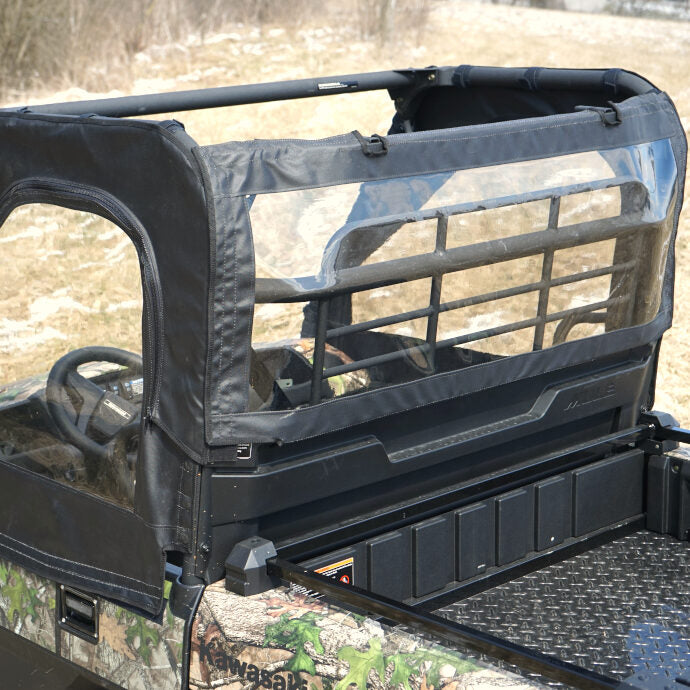 Seizmik Soft Doors and Rear Windshield with Zipper Kawasaki Mule Pro-MX 2021 - 2023