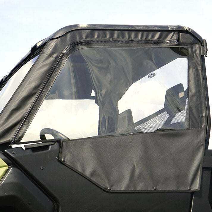 Seizmik Soft Upper Doors with Zipper for Can-Am Defender 2016-2023