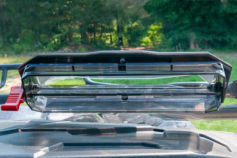 Seizmik Toolless Vented Windshield 2016-Up Polaris General 1000 XP ProFit UV Resistant Polycarbonate