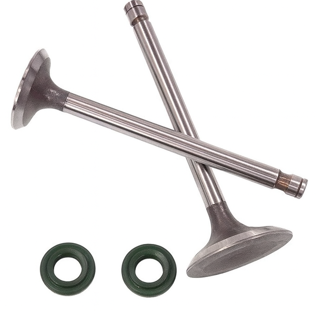 Shindy HONDA ATC90 70-78 ATC110 79-85 INTAKE EXHAUST Engine VALVE SET VALVES + SEALS Combo Kit