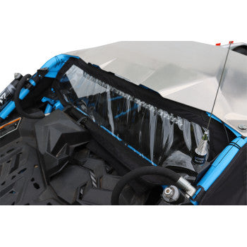 MOOSE UTILITY DIVISION 0521-1804 UTV Rear Windscreen Dustopper Windshield Can Am Maverick X3 - JT Cycle & ATV