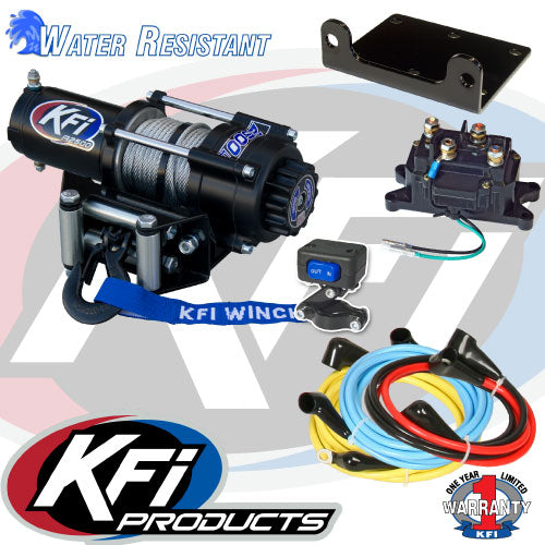 2500 lbs KFI ATV Winch #A2500-R2 - JT Cycle & ATV