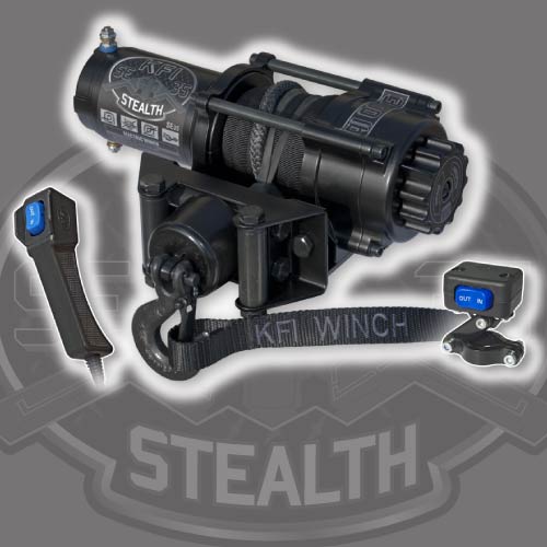 3500 lbs Stealth Synthetic Cable Winch #SE35 ATV - JT Cycle & ATV