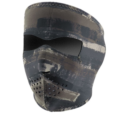 Zan Headgear WNFM125 Neoprene Full-Face Mask Dark Brushed Camo - JT Cycle & ATV