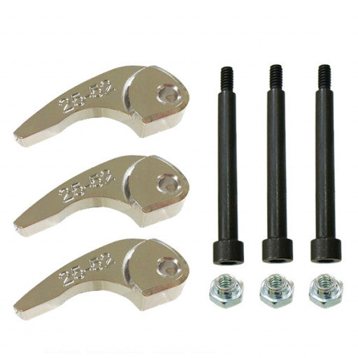 CLUTCH WEIGHT SET POLARIS RANGER RZR SPORTSMAN 5632409 25-52G PM set of 3 with bolts