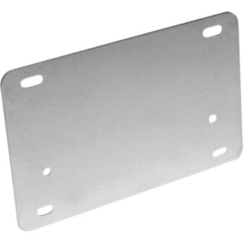 BARNETT 709-80-71012 Motorcycle License Backing Plate - Stainless Steel