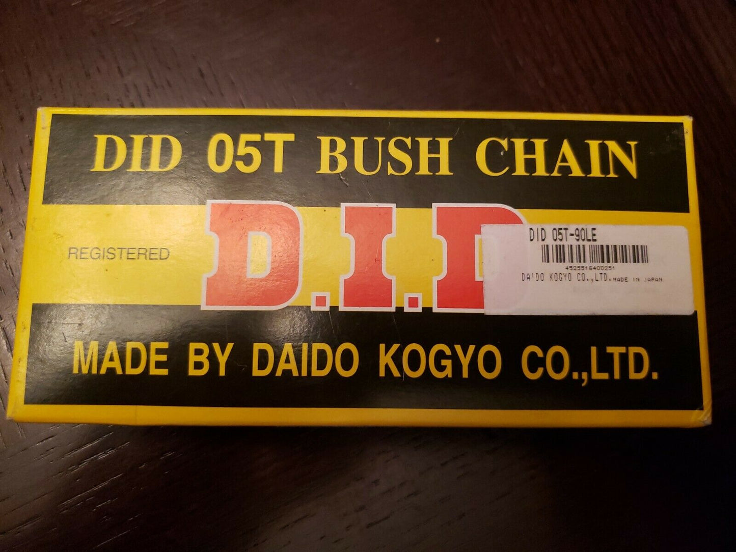 D.I.D. KAWASAKI KLF300 BAYOU KLT250 KLT200 KEF300 KVF300 ROLLER CAM TIMING CHAIN JAPAN D05T90 - JT Cycle & ATV
