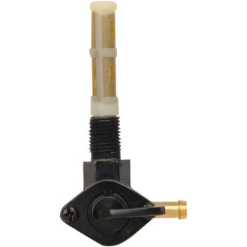 DRAG SPECIALTIES 1/4" NPT Petcock Petcock - Black - 1/4" NPT - 90 Degree