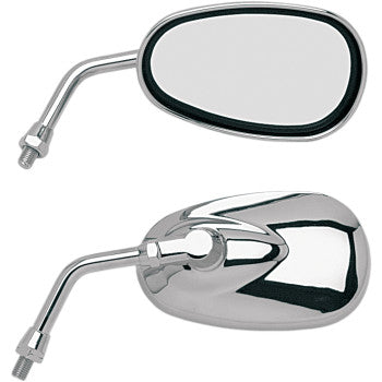 EMGO 20-86835 Li'l Cruiser Motorcycle Side Mirror- 10 mm - Right / Left