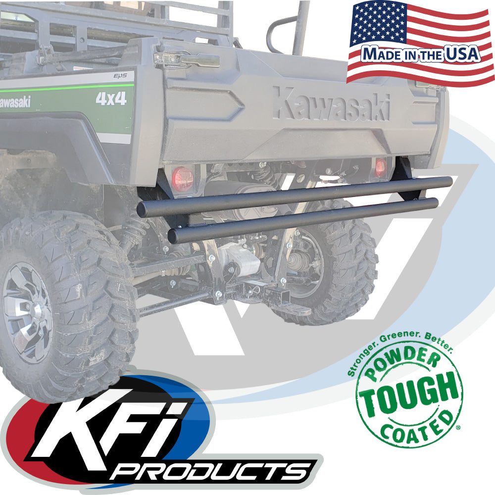 KFI Double Tube Rear Bumper for 2015-2022 Kawasaki Mule PRO FXT / FX / FXR