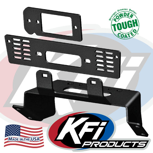 KFI #101560 Polaris Ranger Winch Mount - JT Cycle & ATV