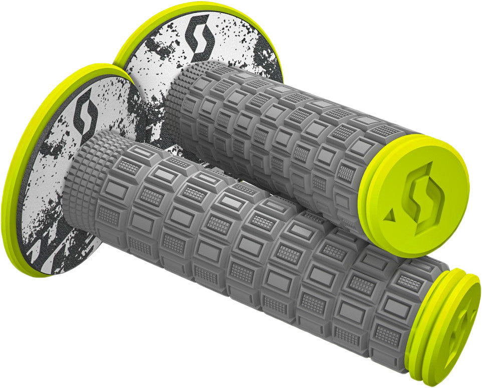 Scott Mellow Pillow Top Grips MX Motocross Dirtbike With Grip Donuts