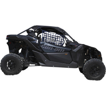 MOOSE RACING HARD-PARTS 0521-1783 Lower Half Door Insert - Black - CAN-AM Maverick X3 - JT Cycle & ATV