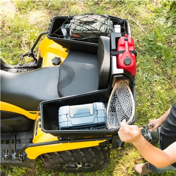 Kimpex 458050 Nomad Rear ATV Trunk Storage Lounger Passenger Backrest