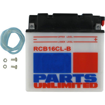 PARTS UNLIMITED BATTERIES RCB16CL-B Heavy-Duty Battery RCB16CL-B - JT Cycle & ATV