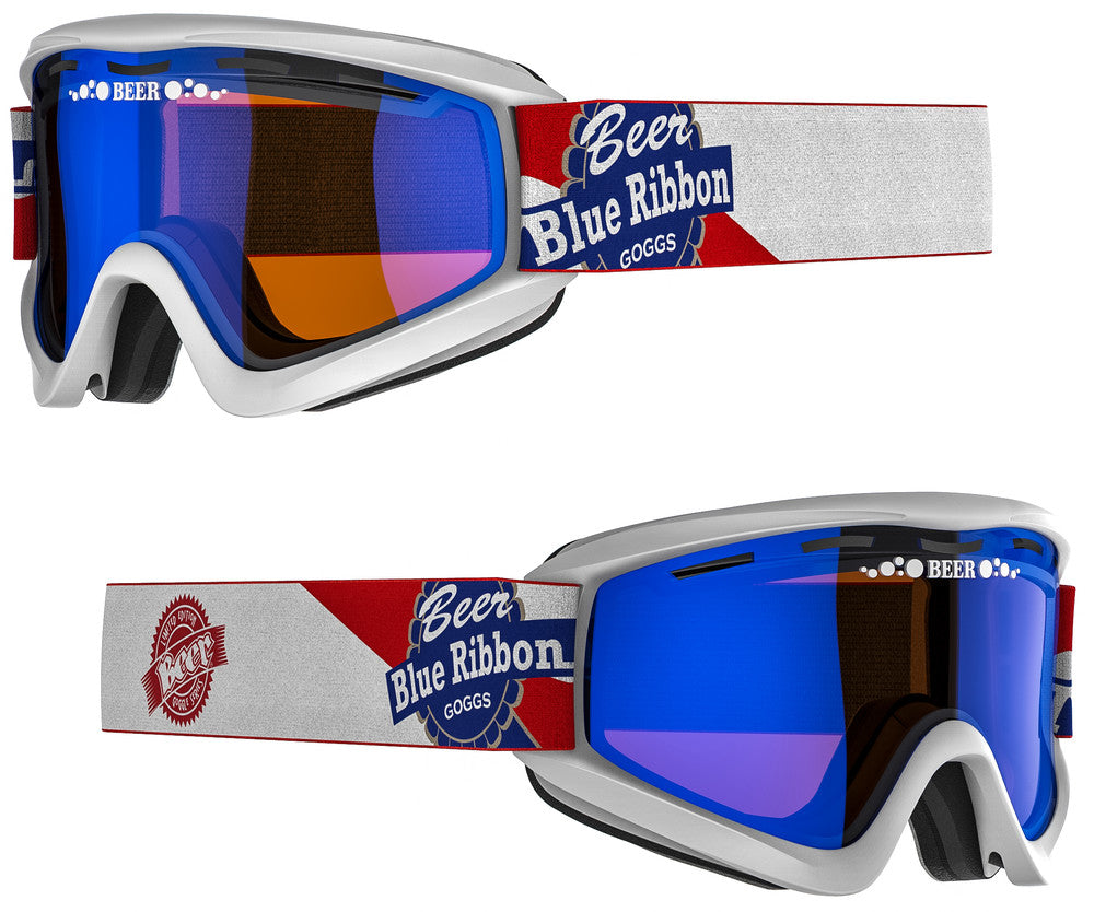 Beer Optics Cold Beer Goggles Mirror Lens ATV MX Off Road - JT Cycle & ATV