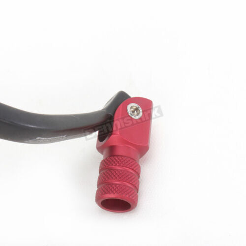 Moose Racing by Hammerhead Red Premium Forged Shift Lever (Offset tip options): compatible with Honda CR250/CR250R (1994-2007) 11-0105-02-10