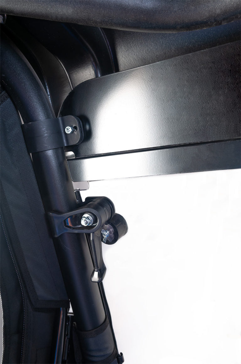 Seizmik # 26095 Windshield Versa-Fold (Scratch Resistant Poly) — Kawasaki Mule Pro FX & FXT - JT Cycle & ATV