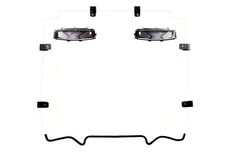 Seizmik #26103 Windshield Versa-Vent (Hard Coated Poly) – Polaris RZR Pro XP - JT Cycle & ATV
