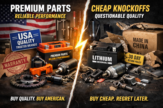 Why Buying Quality Powersports Parts Matters — And Why Cheap Amazon Knockoffs Cost You More