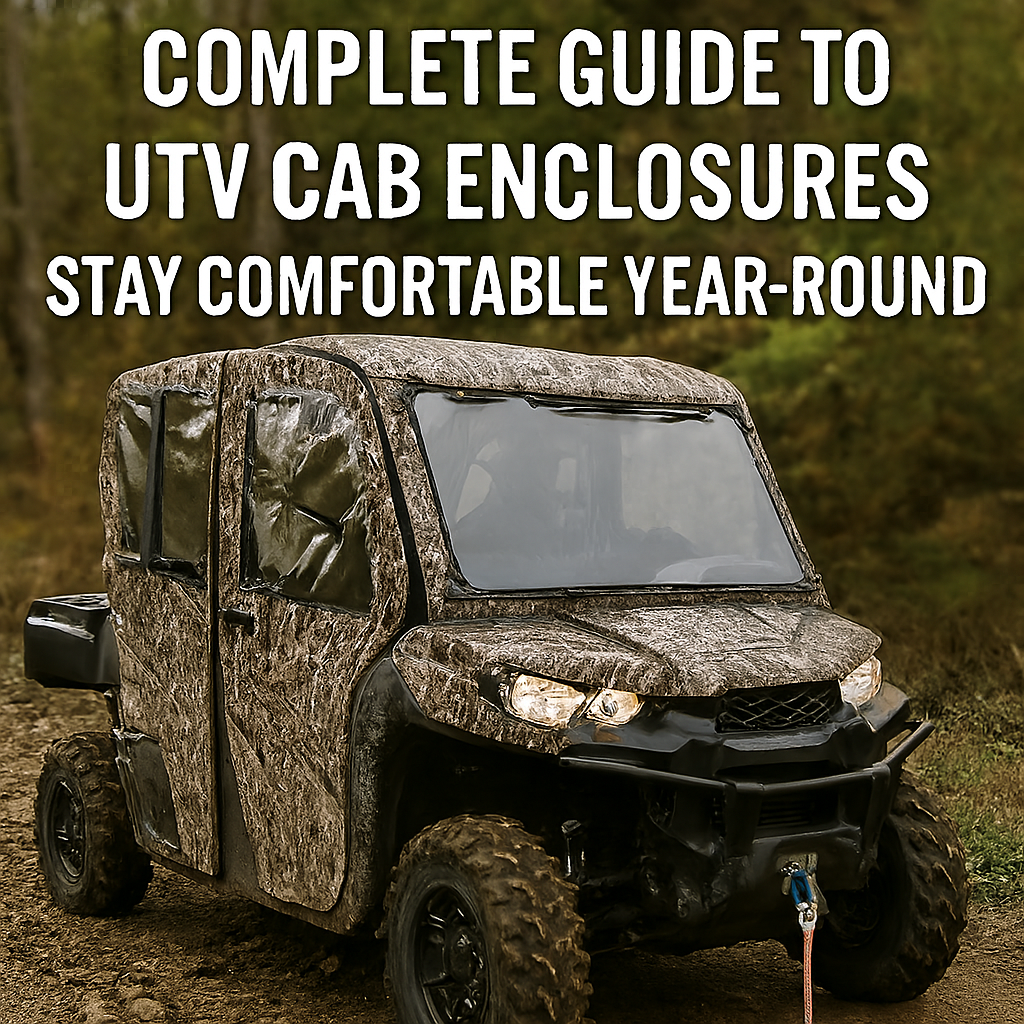 Complete Guide to UTV Cab Enclosures: Stay Comfortable Year-Round