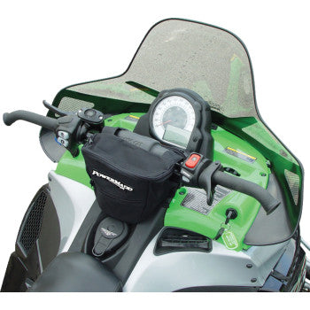 Powermadd Handlebar Riser Bag Universal Storage Bag – Fits ATV, Motorcycle, Bicycle, Snowmobile