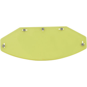 AFX Vintage 5‑Snap Flat Helmet Replacement Face Shield Yellow – 0131‑0074