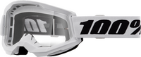 100-PERCENT 100% STRATA 2 GOGGLES OFFROAD ATV MOTORCYCLE SNOW CLEAR LENS