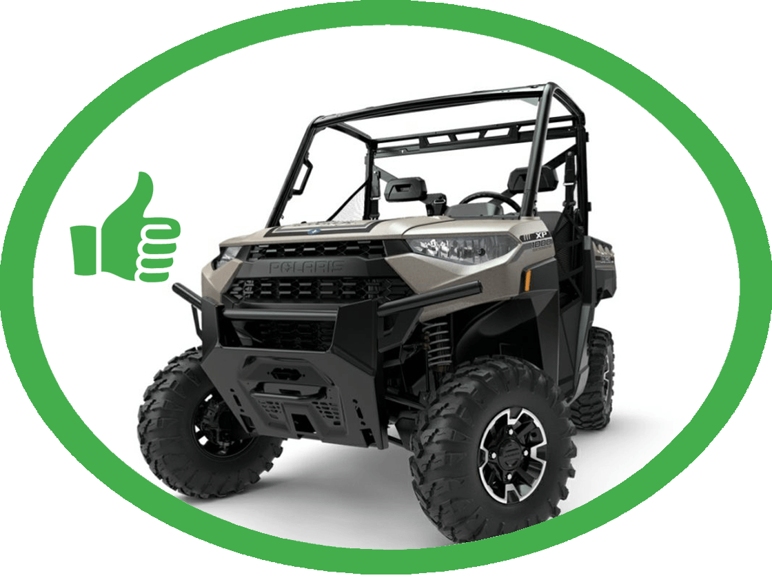 KFI #101480 Polaris Ranger XP 1000 Winch Mount