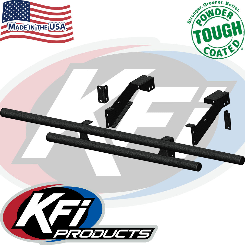 KFI 101835 Rear Bumper – Fits Polaris Ranger Full‑Size 570/900/1000 (Pro‑Fit Frame, Crew & XP Models 2013–2025) – Black Textured – Made in USA