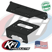 KFI 102170 Winch Mount for Polaris Ranger XP 1000 – Heavy Duty USA Made Winch Bracket