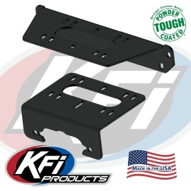 KFI 102170 Winch Mount for Polaris Ranger XP 1000 – Heavy Duty USA Made Winch Bracket
